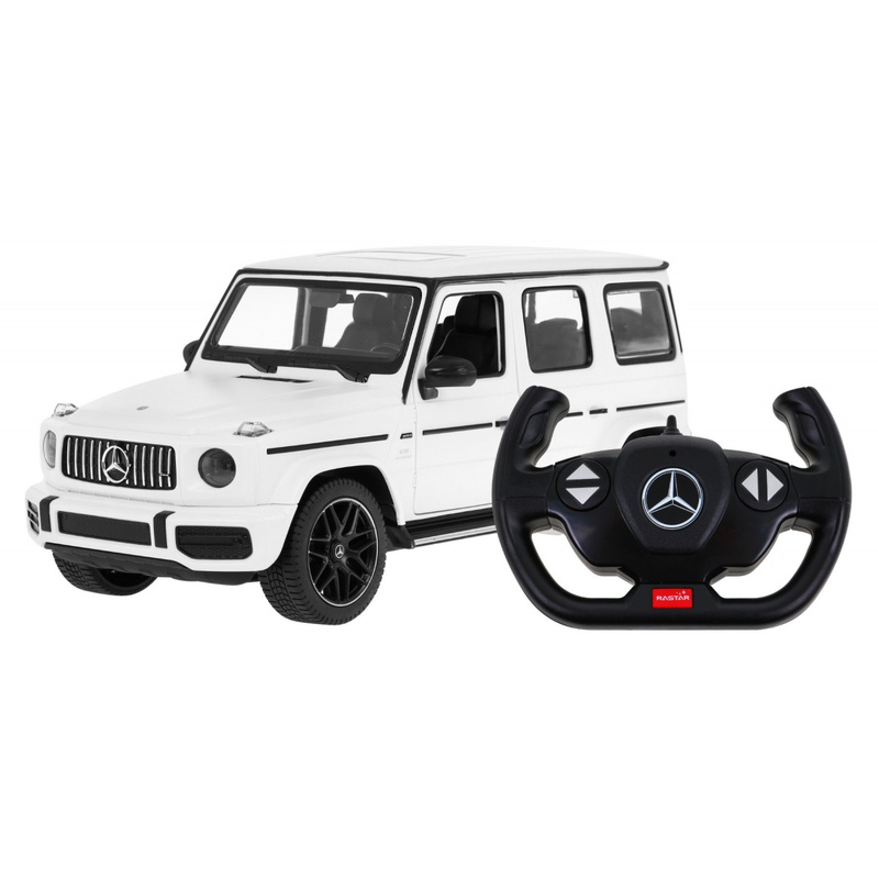 Mercedes Benz G63 tālvadības pults, 1:14, balts