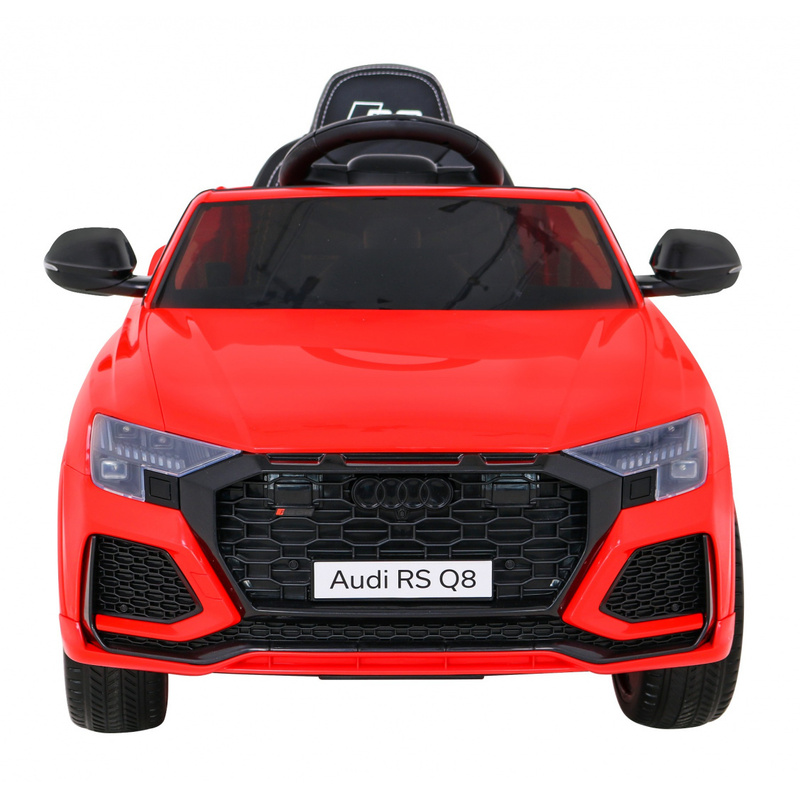 Elektromobilis "Audi RS Q8", sarkans