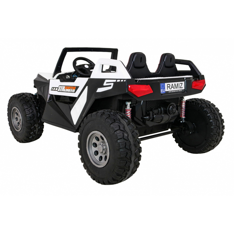 Buggy Clash 4x4 elektromobilis, balts