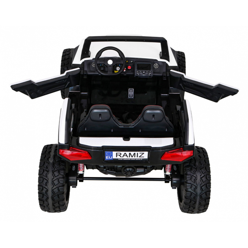 Buggy Clash 4x4 elektromobilis, balts