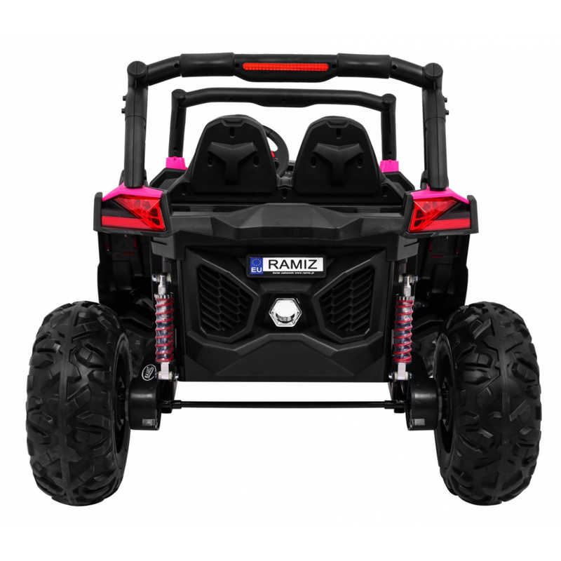 Elektriskais auto Buggy Super Star 4 x 4, rozā krāsā