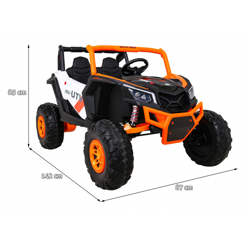 Divvietīgs kvadracikls Buggy UTV-MX, oranžs