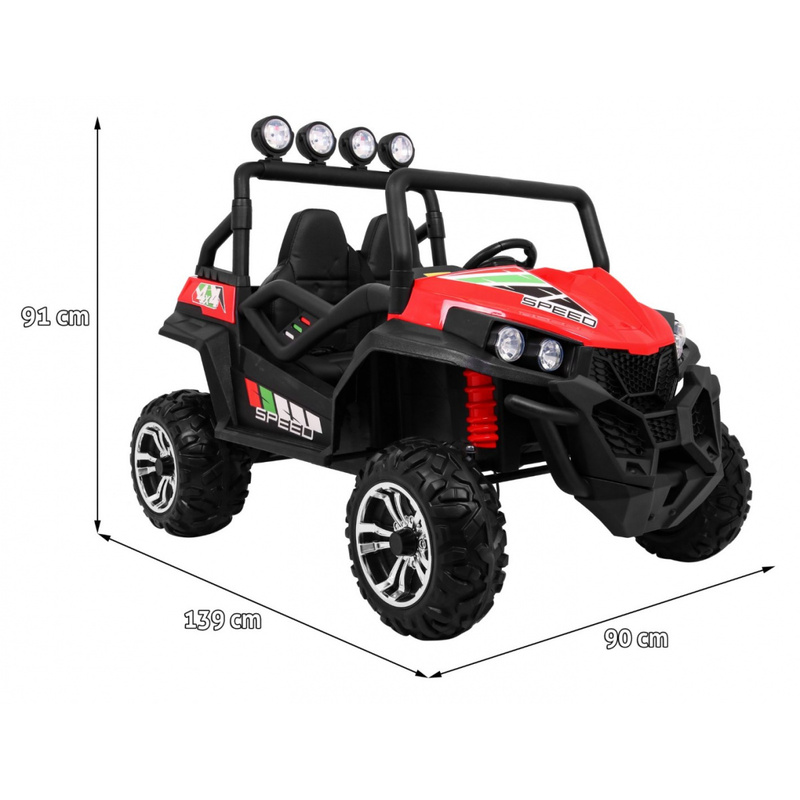 Grand Buggy 4x4 LIFT, sarkans