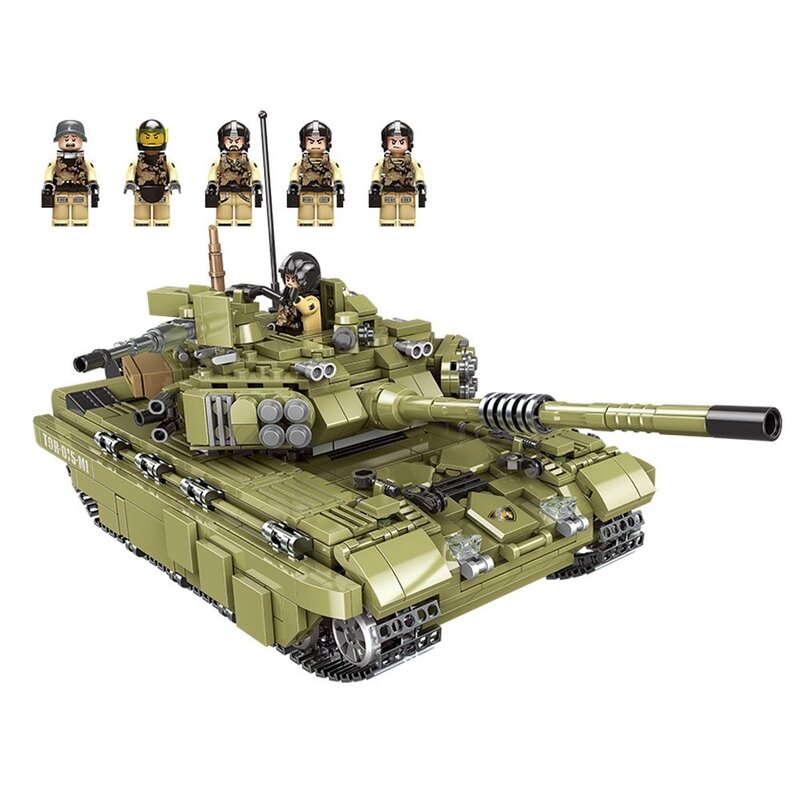 Konstruktors, tanks 1386 detaļas