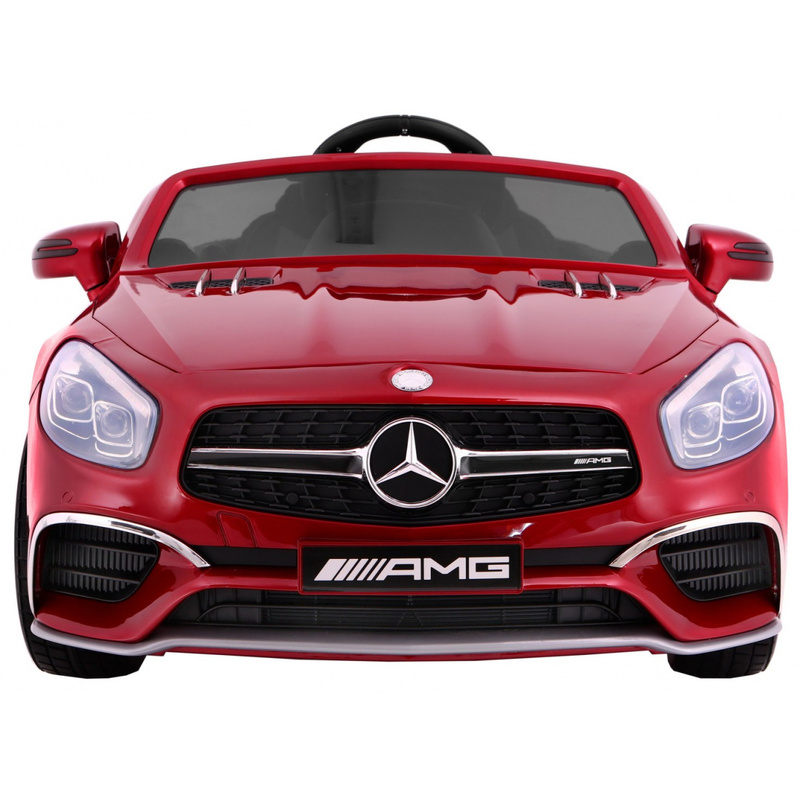 Bērnu elektromobilis "Mercedes AMG SL65", sarkans - lakots