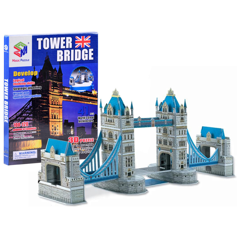 3D puzle "Tower Bridge", 41 daļa