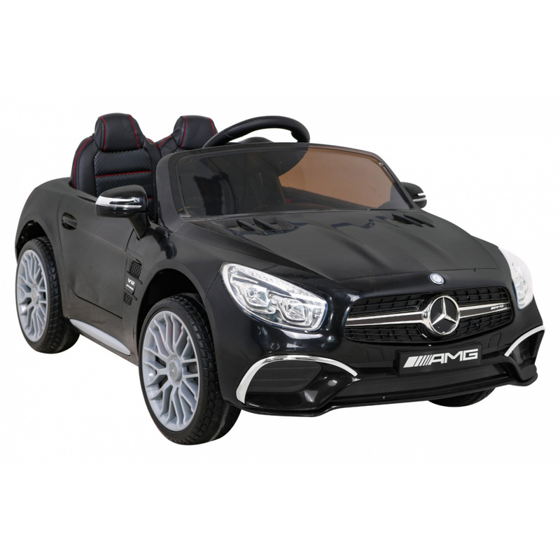 Bērnu vienvietīgs elektromobilis Mercedes Benz AMG SL65 S, melns