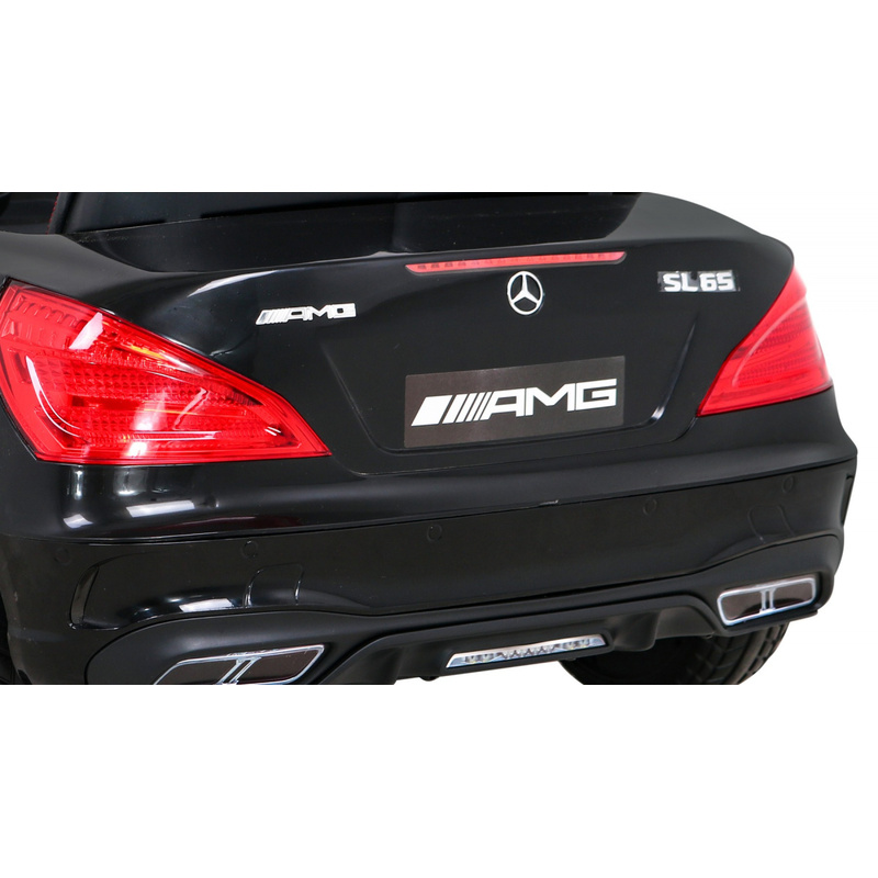 Bērnu vienvietīgs elektromobilis Mercedes Benz AMG SL65 S, melns