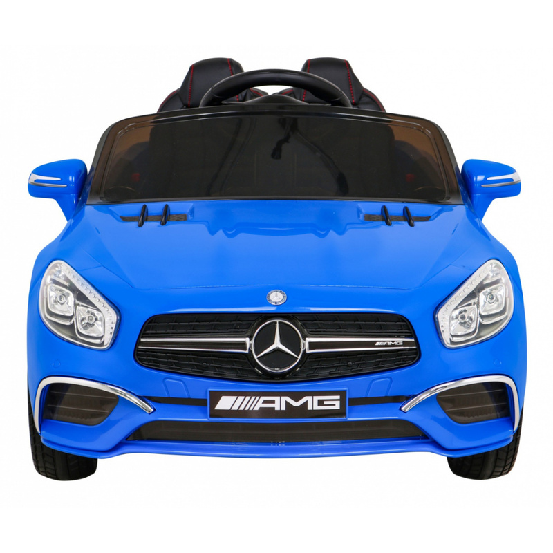 Mercedes Benz AMG SL65 S vienvietīgs elektromobilis, zils