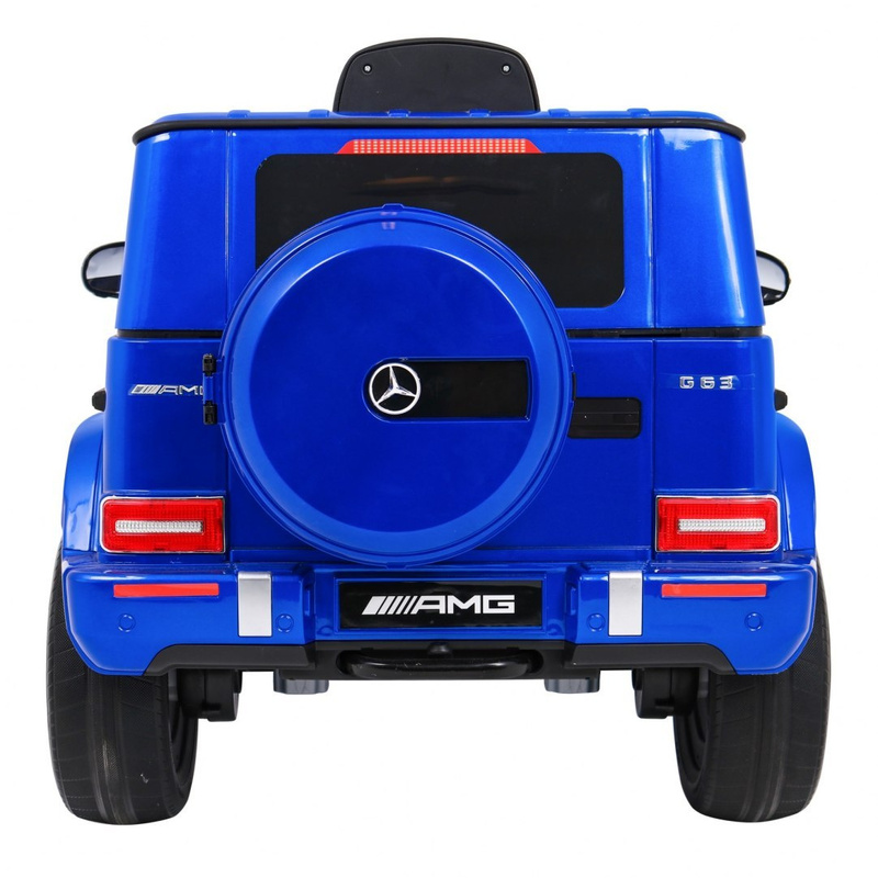 Elektromobilis "Mercedes AMG G63", zils