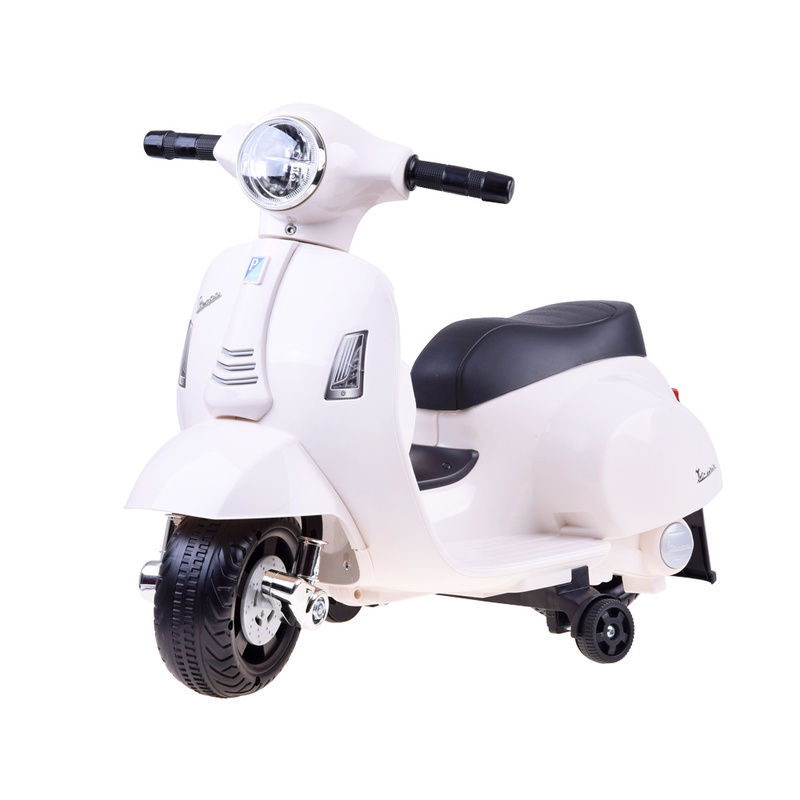 Bērnu elektriskais motorollers Vespa, sarkana