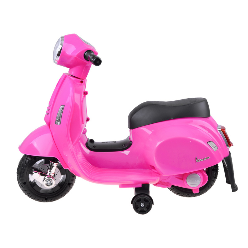 Bērnu elektriskais motorollers Vespa, balta