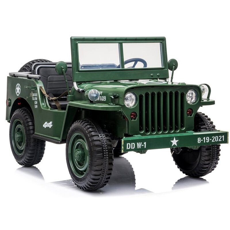 J E E P Willys pilots 3-vietīgs militārais elektriskais SUV