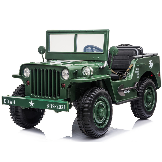 J E E P Willys pilots 3-vietīgs militārais elektriskais SUV