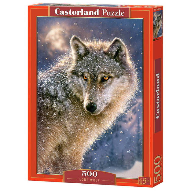 Puzle Castorland Lone Wolf, 500 daļu