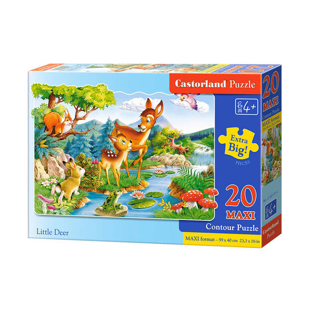 Puzle Castorland Little Deer, 20 daļu