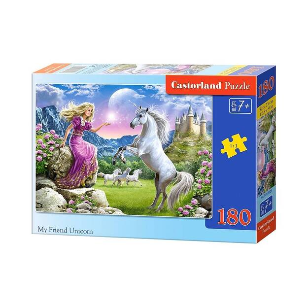 Puzle Castorland My Friend Unicorn, 180 daļas