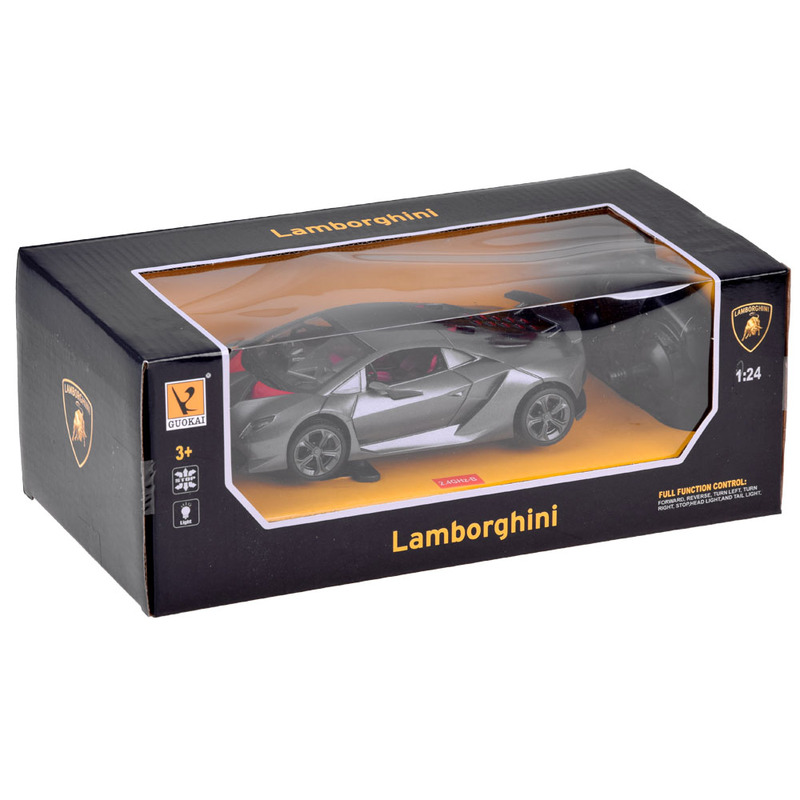 Tālvadības automašīna - Lamborghini, pelēka