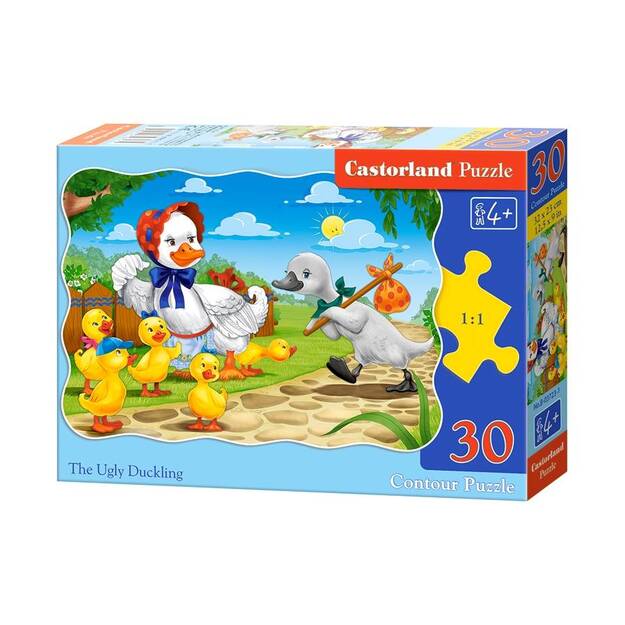 Castorland The Ugly Duckling puzle, 30 daļas