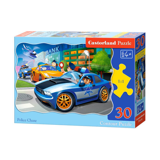 Puzzle Castorland Police Chase, 30 daļas