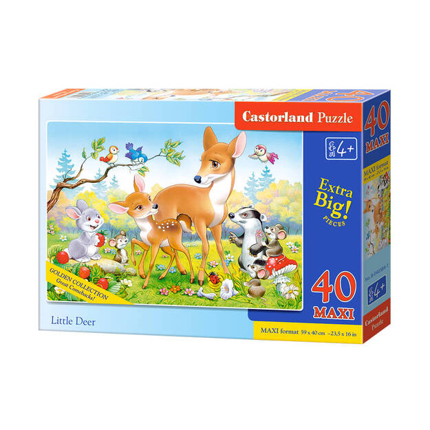 Castorland Little Deer Puzzle, 40 gabaliņi