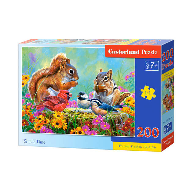 Castorland Snack time puzzle, 200 gabaliņi