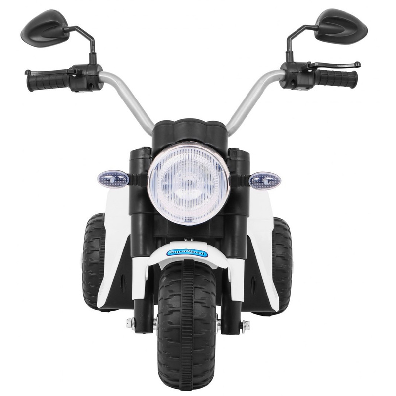 Elektriskais motocikls "MiniBike", balts 