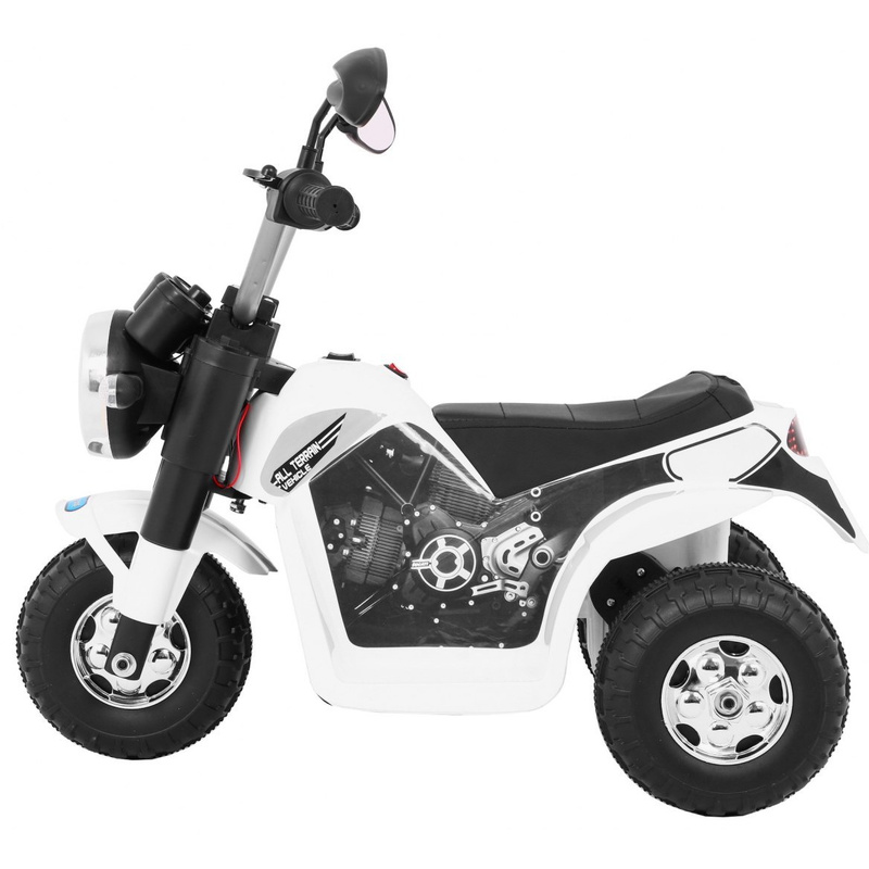 Elektriskais motocikls "MiniBike", balts 