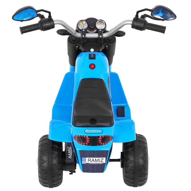 Elektriskais motocikls "MiniBike", zils