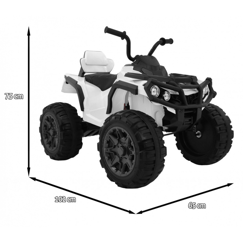 Kvadracikls ATV 2, balts