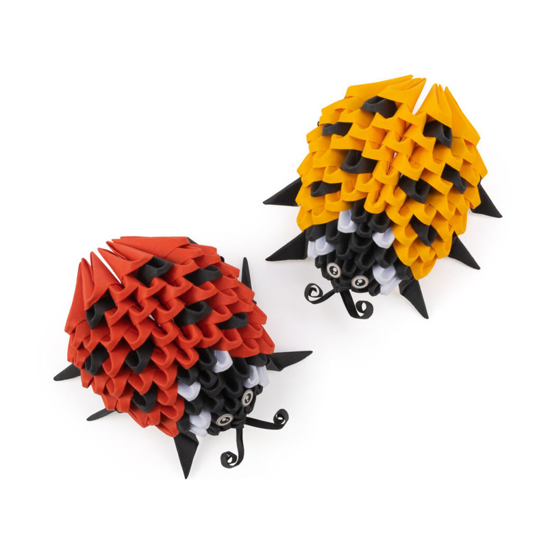 3D origami radošais komplekts, origami origami, Berniņu putniņi