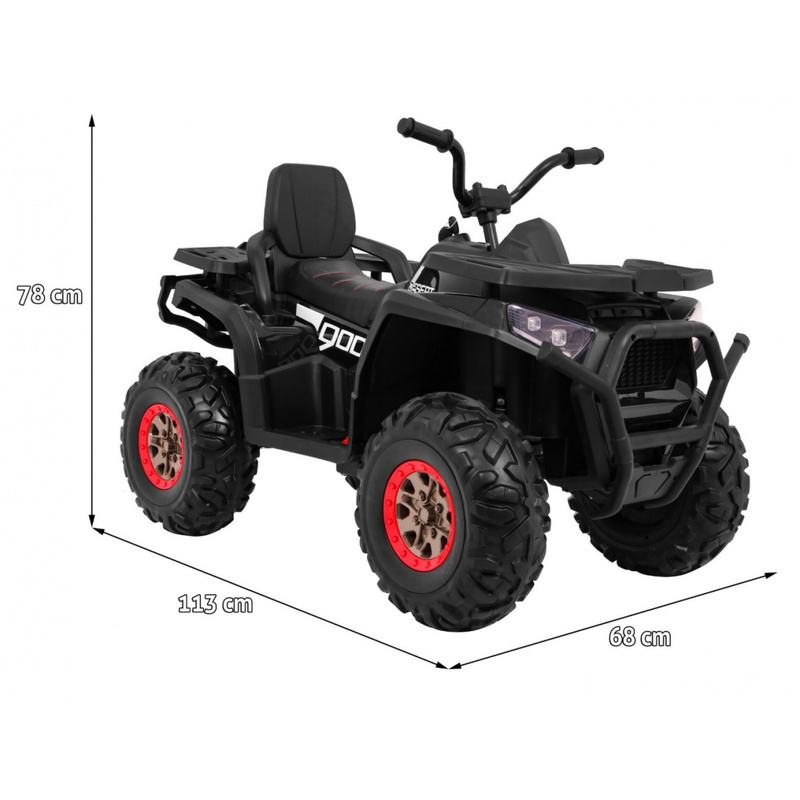 Bērnu kvadricikls "Quad ATV Desert", melns