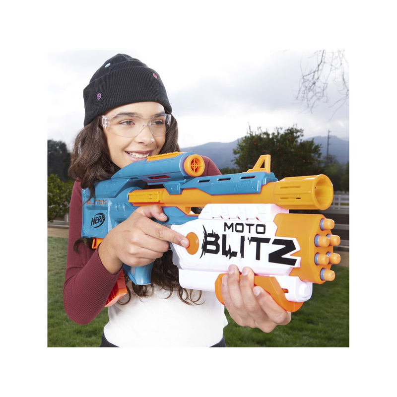 automātiskā šautene 2in1 - nerf elite 2.0