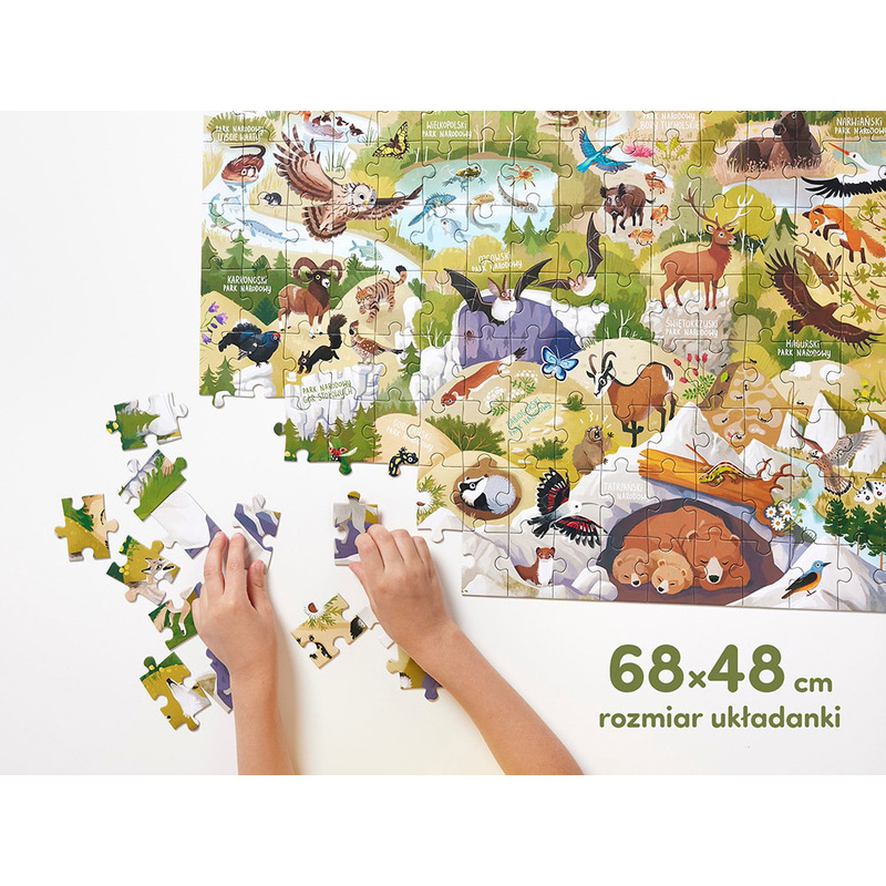 Nacionālie parki Puzzle, 200 gabaliņi