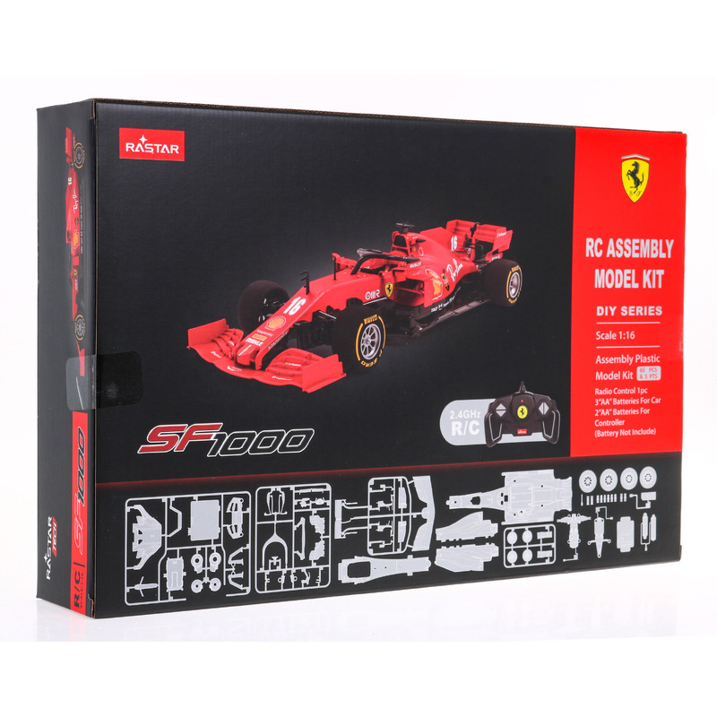 Ferrari SF1000 tālvadības pults, 1:16, sarkans