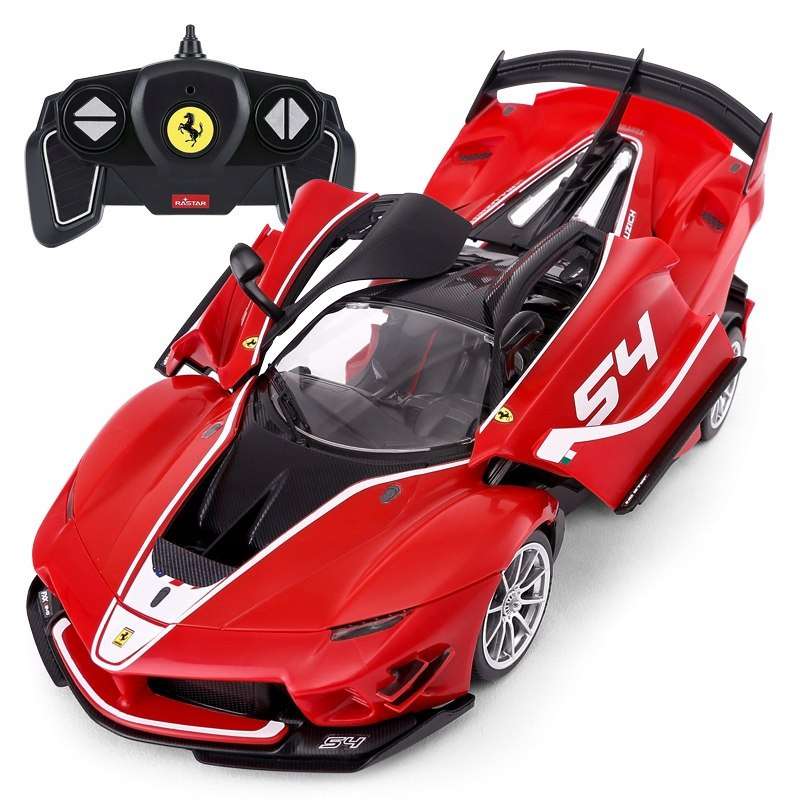 Tālvadības pults vadāms Ferrari FXX-K RASTAR, sarkans