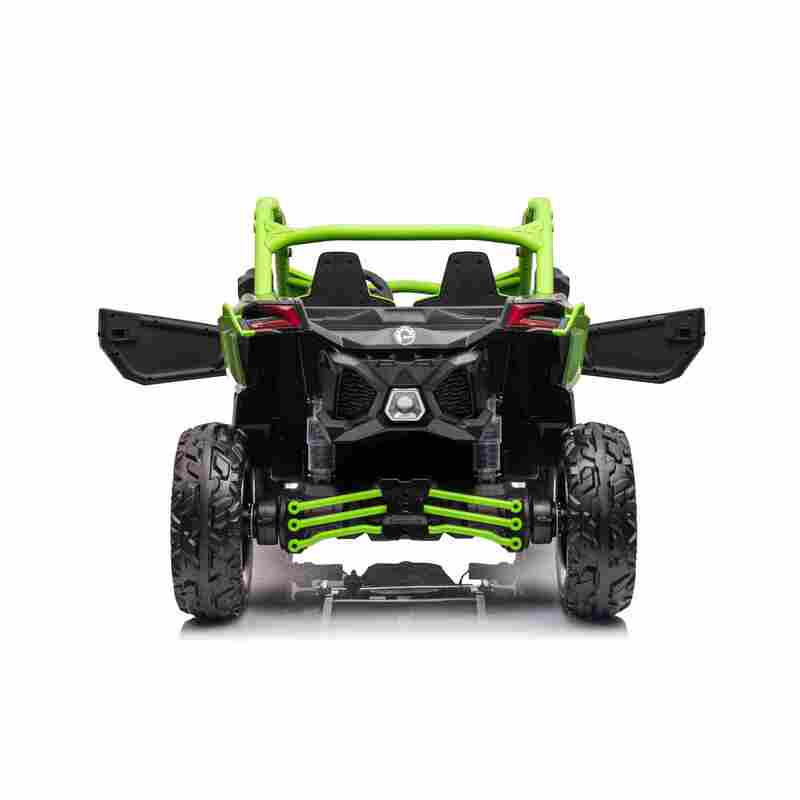 Buggy Maverick Turbo RR elektriskais kvadracikls, zaļš