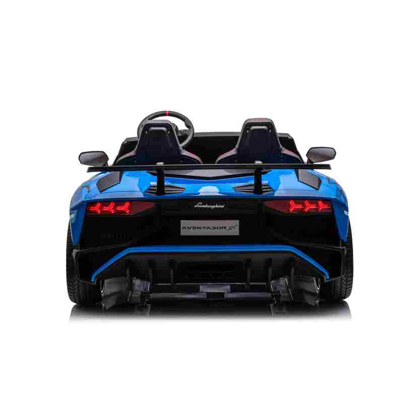 Lamborghini Aventador SV elektromobilis, zils