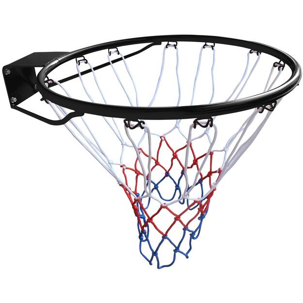 basketbola grozs ar tīklu, 45cm , melns