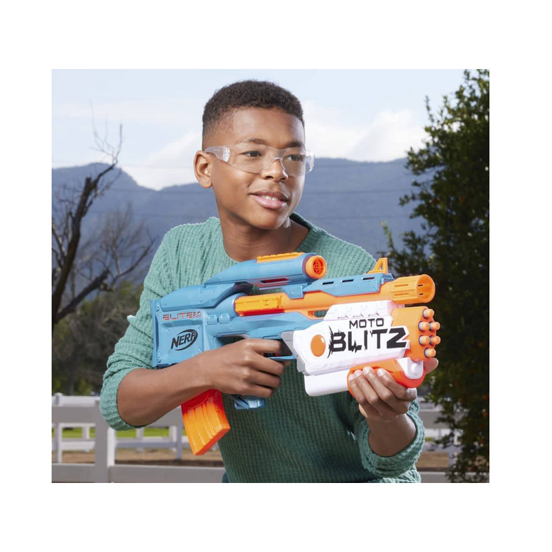 automātiskā šautene 2in1 - nerf elite 2.0