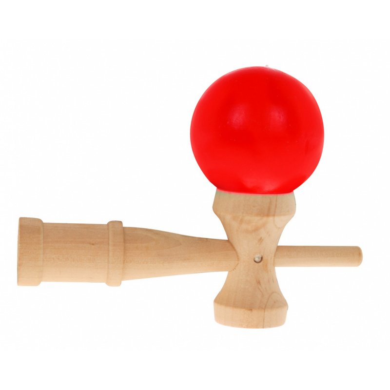 Kendama spēle, sarkana