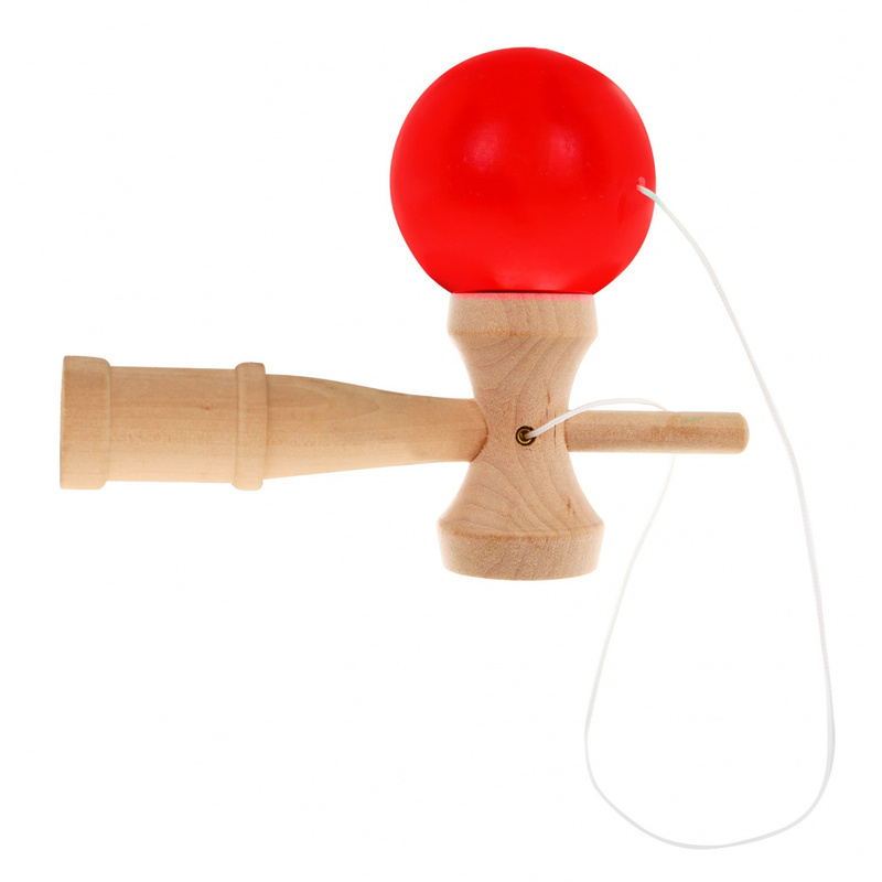 Kendama spēle, sarkana