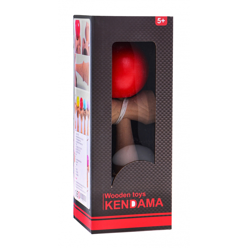 Kendama spēle, sarkana