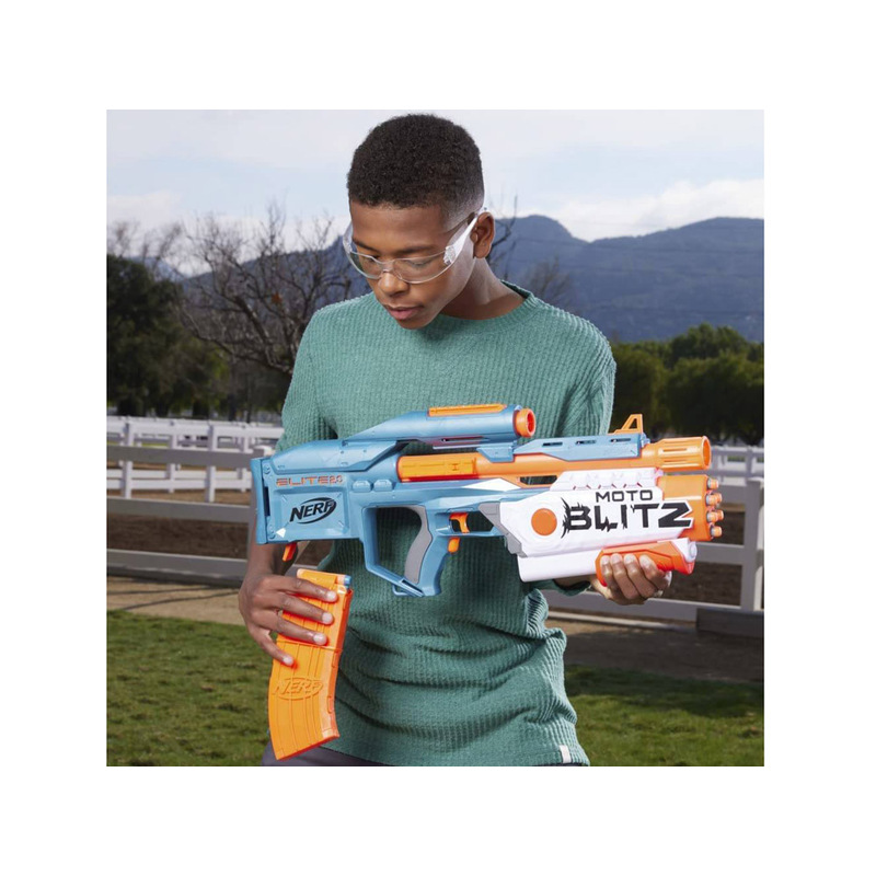 automātiskā šautene 2in1 - nerf elite 2.0