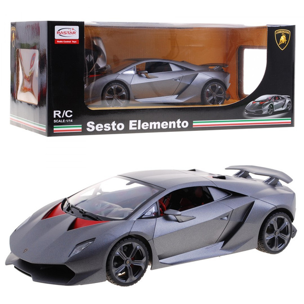 Lamborghini Sesto Elemento tālvadības pults, 1:14, sudraba krāsā