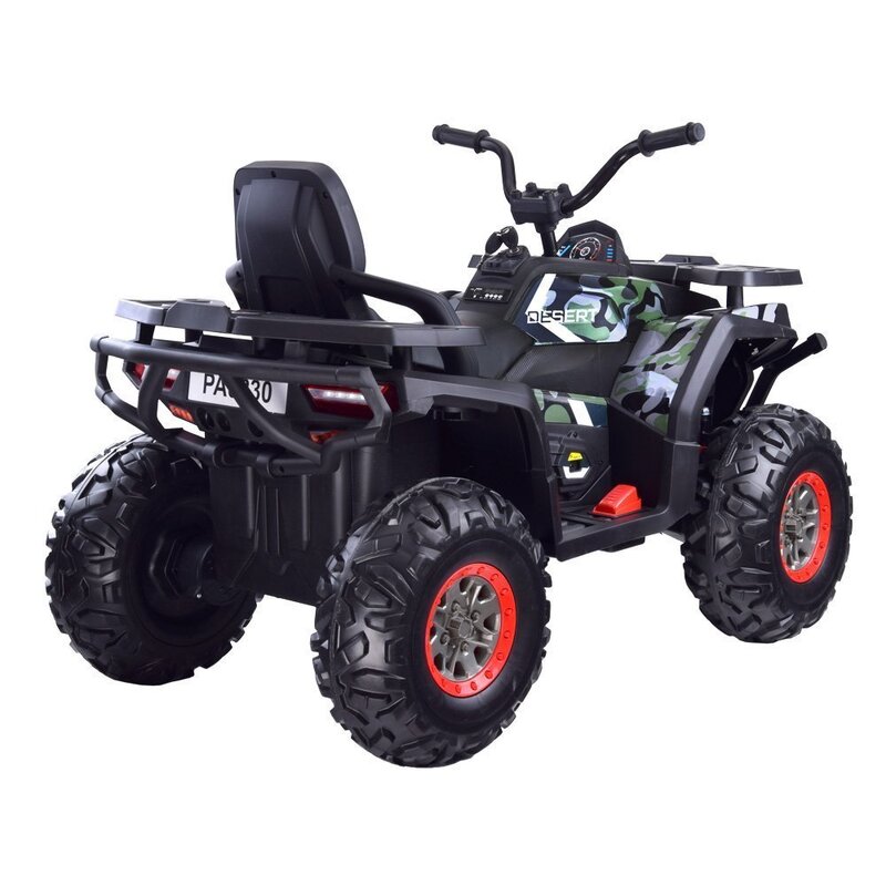 Bērnu kvadricikls „QUAD 4x4“, sarkans