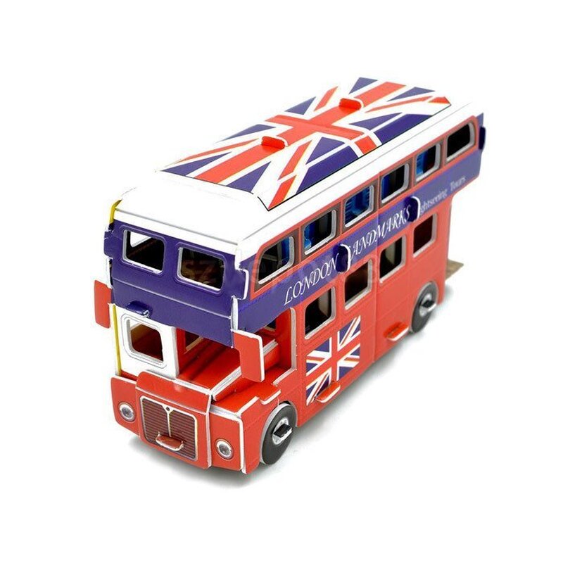 3D puzle Londonas autobuss