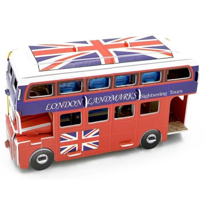 3D puzle Londonas autobuss