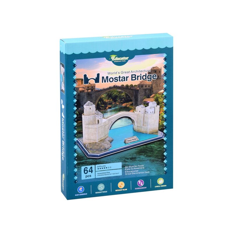 3D puzle "Mostar Bridge"	