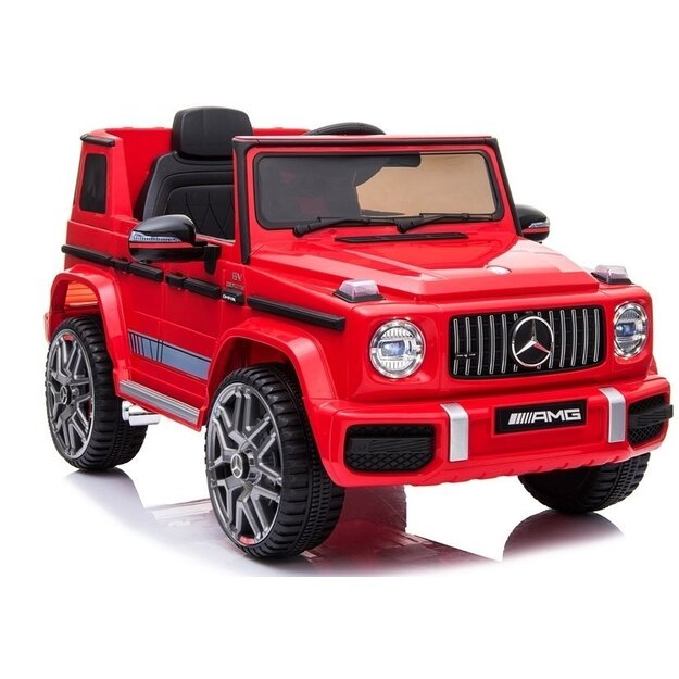 Elektromobīlis "Mercedes G63 AMG", sarkans